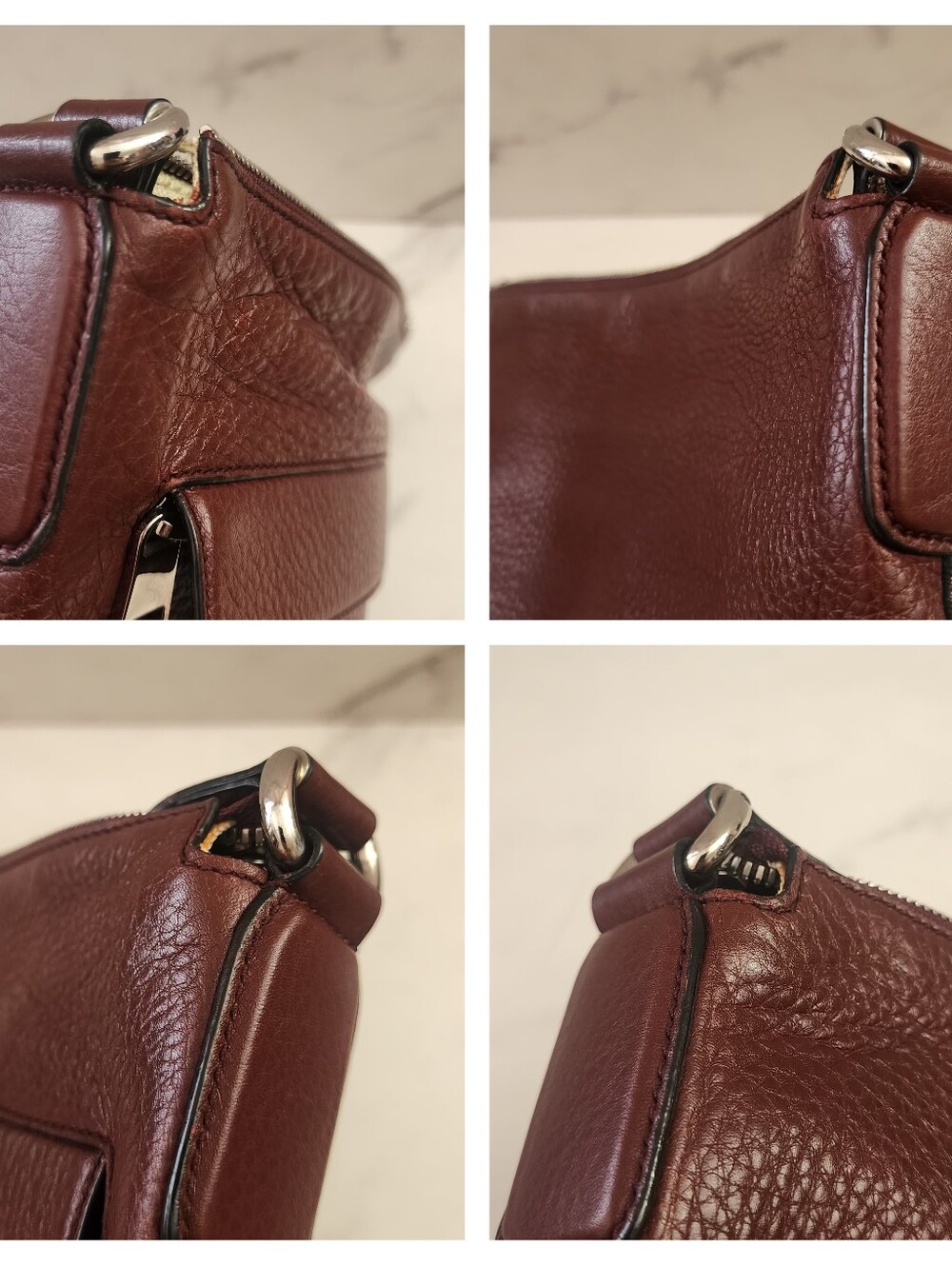 Authentic Leather Gucci Soho Interlocking GG Crossbody Bag With Digital COA - Picture 9 of 15